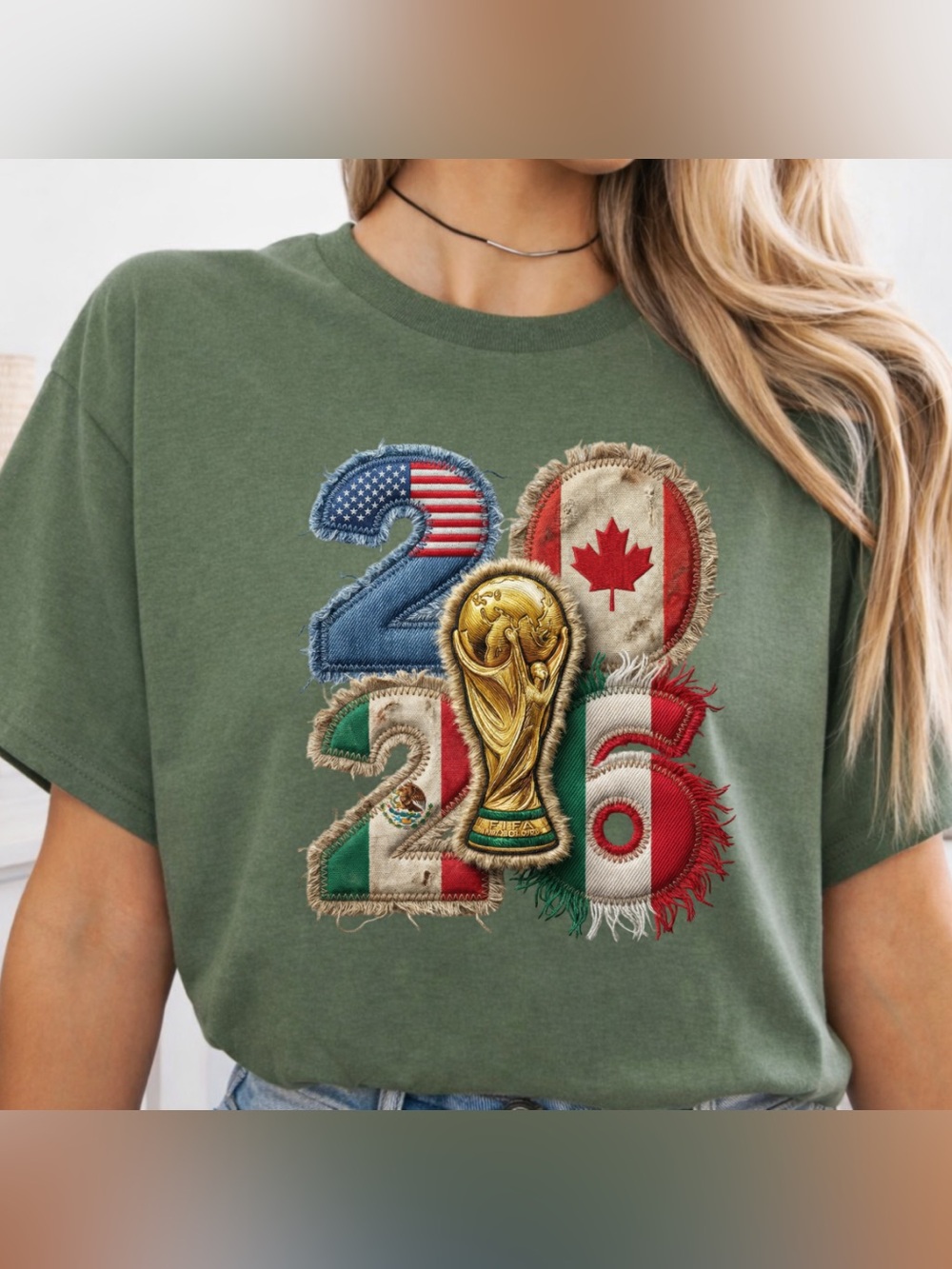 World Cup 2026 Faux Yarn T-Shirt
